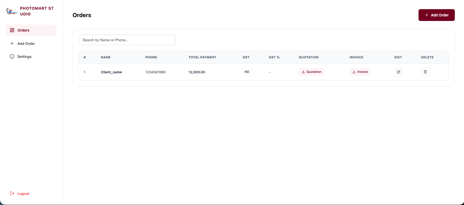 Billing Software